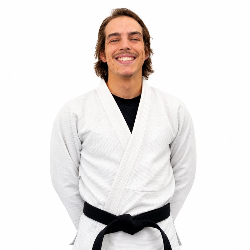 Cameron Stuckey, BJJ black belt and kids Jiu-Jitsu lead instructor