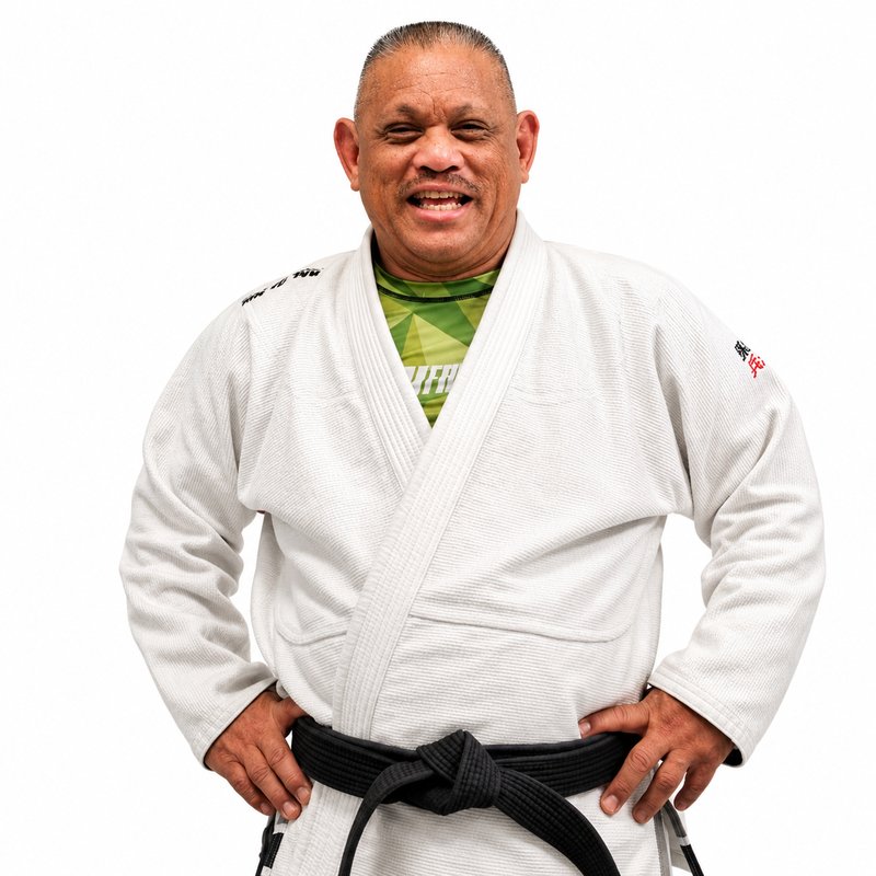 Romeo De Los Reyes, black belt and Adopt a Cop program lead