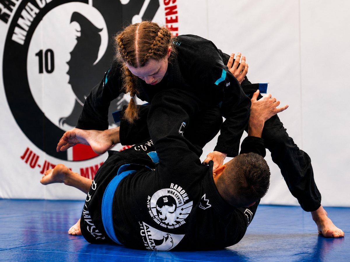 Teens Brazilian Jiu-Jitsu class at Ramona MMA Center