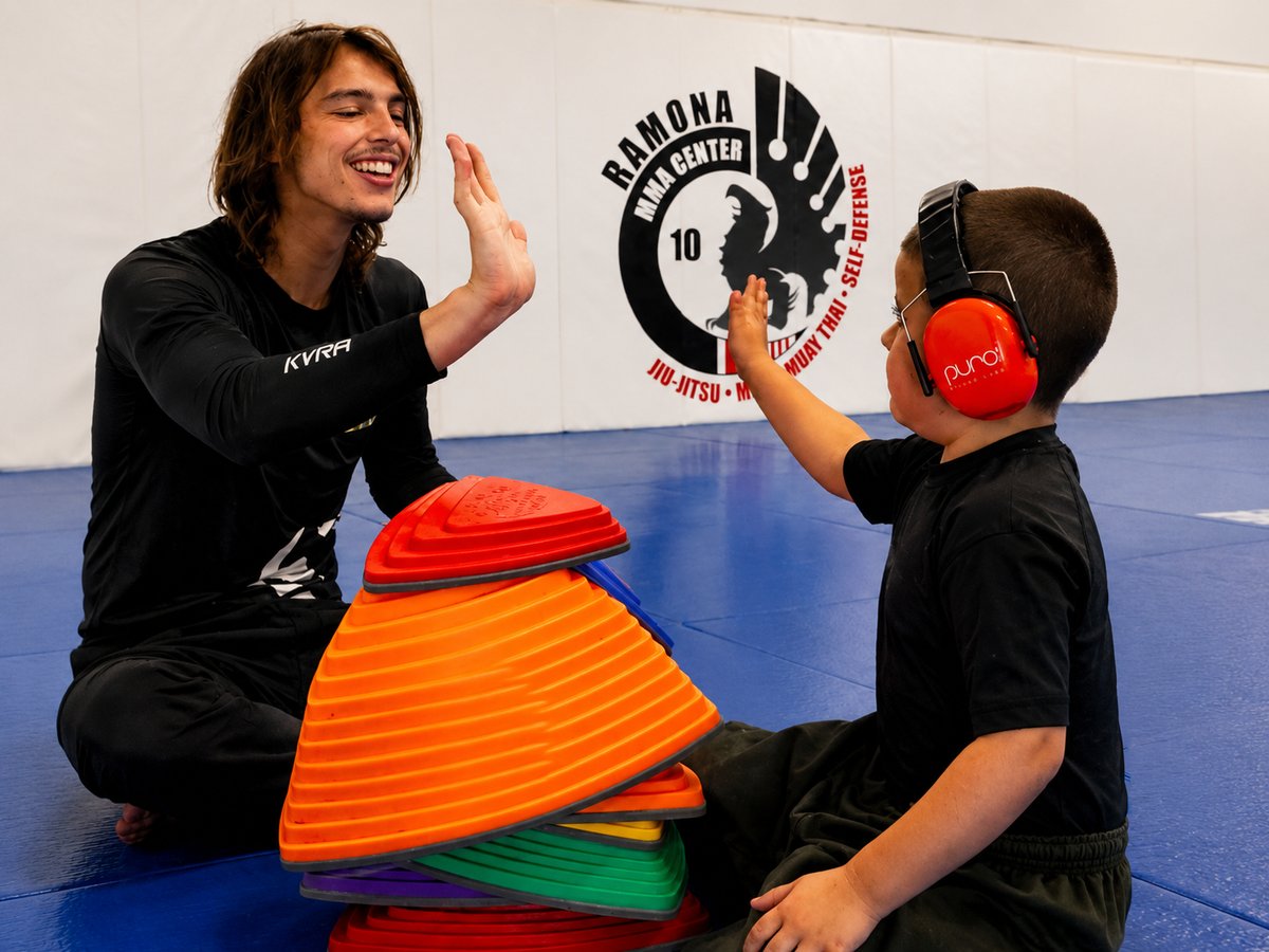 Adaptive and special needs martial arts program at Ramona MMA Center